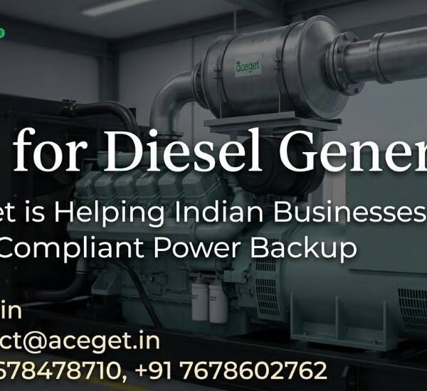 RECD for Diesel Generators: How Aceget is Helping Indian Businesses Achieve Clean and Compliant Power Backup